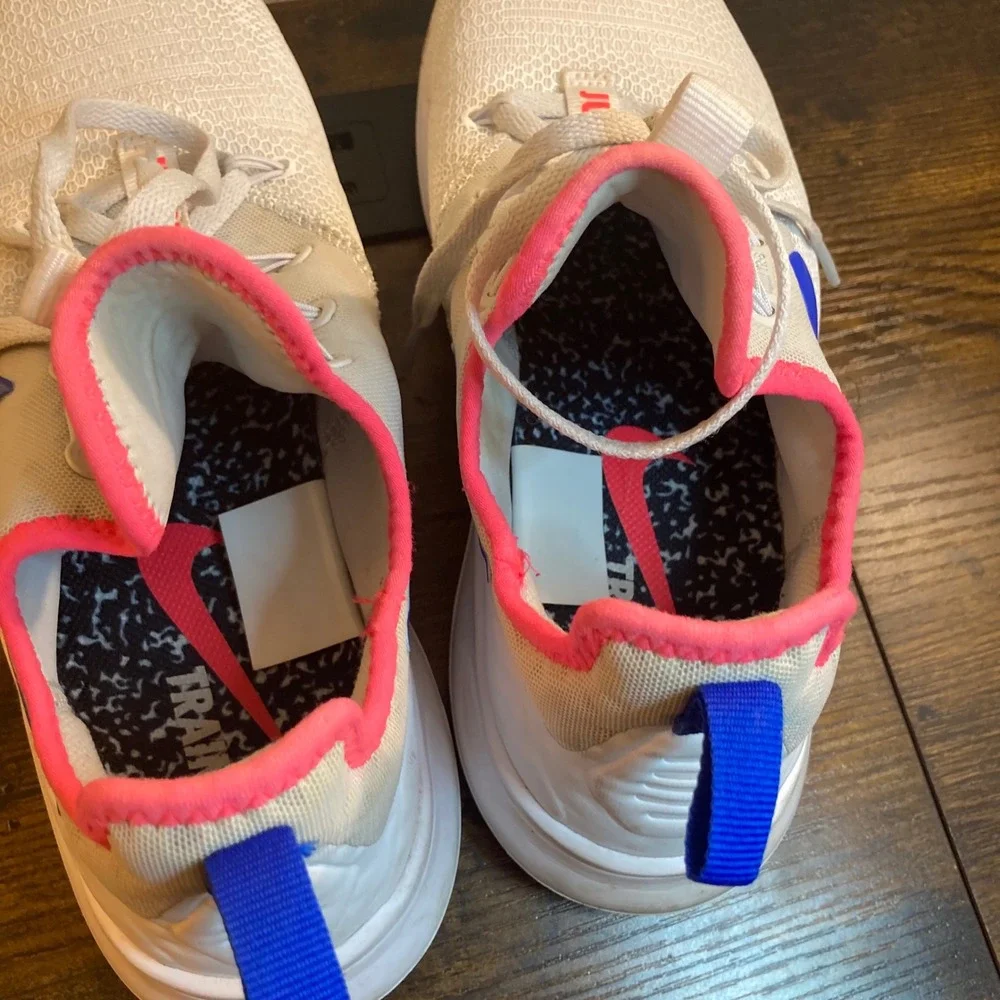 Nike Free TR 8 Running Training Shoes Womens 7.5 Gray Blue Pink 942888-041